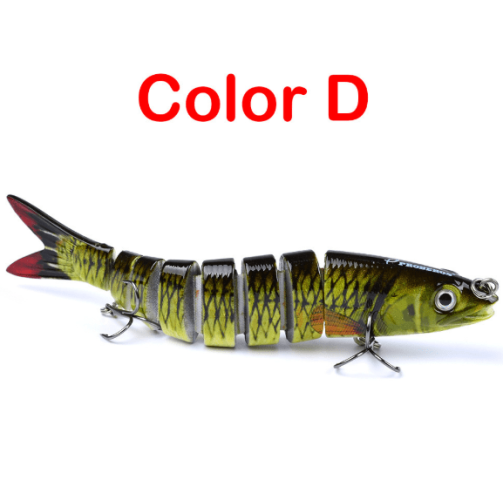 Pike Fishing Lures Artificial Multi Jointed Sections Hard Bait Trolling Pike Carp Fishing Tools Pike Fishing Lures Artificial Multi Jointed Sections Hard Bait Trolling Pike Carp Fishing Tools