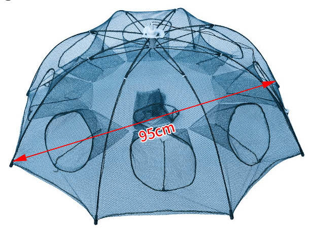 Strengthened 4-20 Holes Automatic Fishing Net Shrimp Cage Nylon Foldable Fish Trap Cast Net Cast Fold Crab Trap Fishing Network Strengthened 4-20 Holes Automatic Fishing Net Shrimp Cage Nylon Foldable Fish Trap Cast Net Cast Fold Crab Trap Fishing Network